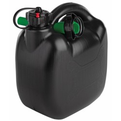 Tanica nera in plastica 5 lt