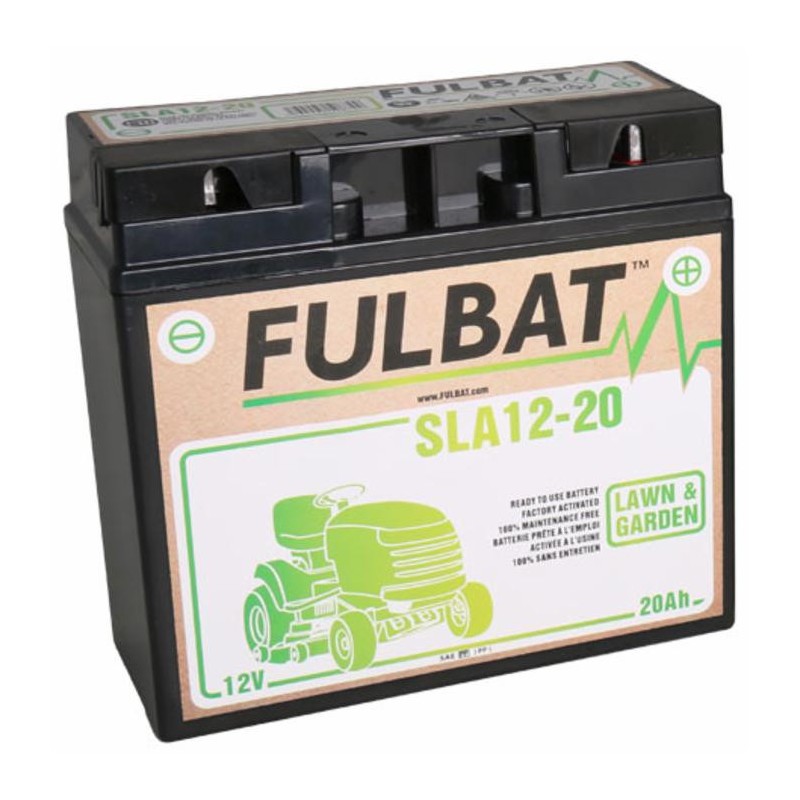 Batteria gel Fulbat per trattorini tagliaerba da 12V 20Ah