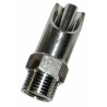 Abbeveratoio suini acciaio e ottone Ã˜ 21mm filetto M1/2"