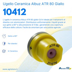 Ugello in ceramica Albuz ATR 80 giallo 0,6