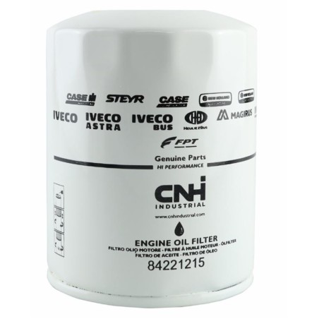 Filtro olio motore CNH originale 84221215 (ex 1909102)