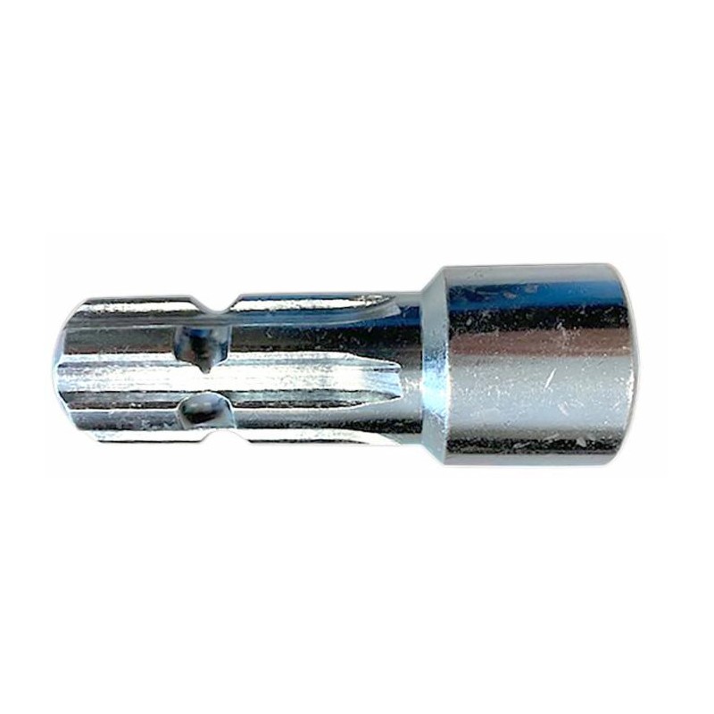 Riduzione per presa di forza con profilo esterno 1"3/8 foro 25mm senza cava