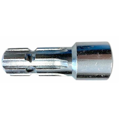 Riduzione per presa di forza con profilo esterno 1"3/8 foro 25mm senza cava