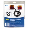 Kit luci posteriori alogene 12V con cavi 7,5+2,5m