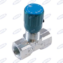 Regolatore di flusso bidirezionale da 1/2" in acciaio