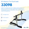 Kit attacco tre punti completo adattabile Iseki