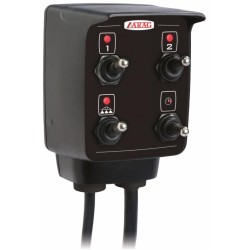 Scatola di comando compatta a 2 vie con cavo diretto 4 mt