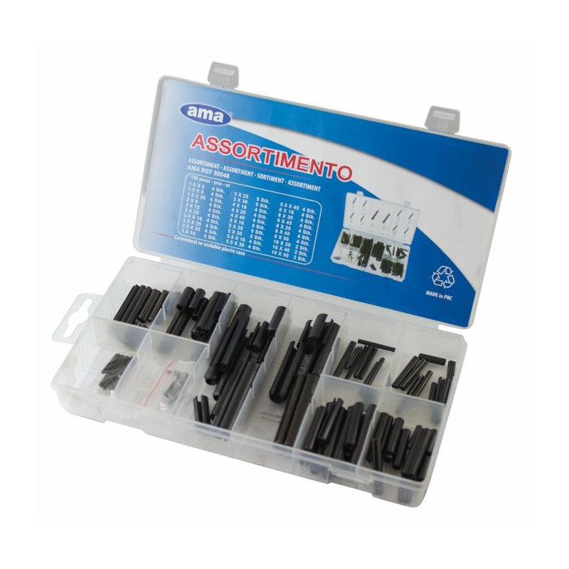 Assortimento 120 spine elastiche