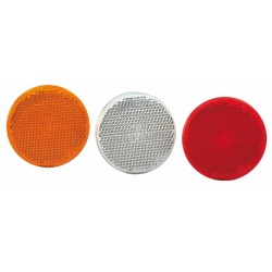Catarifrangente con vite M5 rosso Ã˜ 60mm