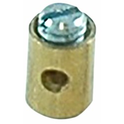 Morsetto serrafilo con una vite senza testa Ã˜ cavo 2mm
