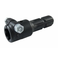 Riduzione per presa di forza con profilo esterno 1"3/8 con 6 scanalature con bullone bonificata e lunghezza 150mm