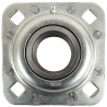 Supporto cuscinetto frangizolle rivettato Ã¸ 45