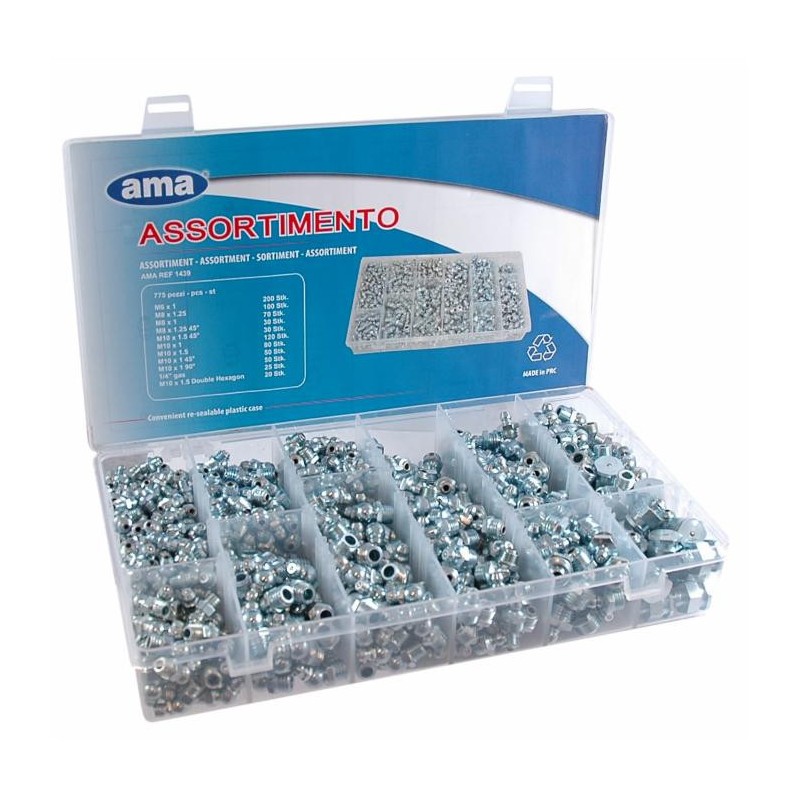 Assortimento ingrassatori