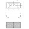 Fanale anteriore dx-sx con luci di posizione e direzione