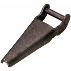 Cerniera con staffa lunga per rimorchio Ã˜ 15mm