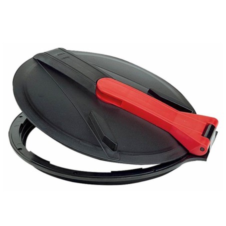 Coperchio ribaltabile a 180Â° per serbatoi con Ã˜ 455mm