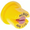 Ugello a ventaglio in ceramica Albuz APE 110Â° giallo