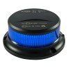 Lampeggiante a led blu 12-24V base magnetica
