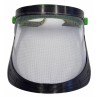 Visiera regolabile in rete per giardinaggio impermeabile e certificata CE