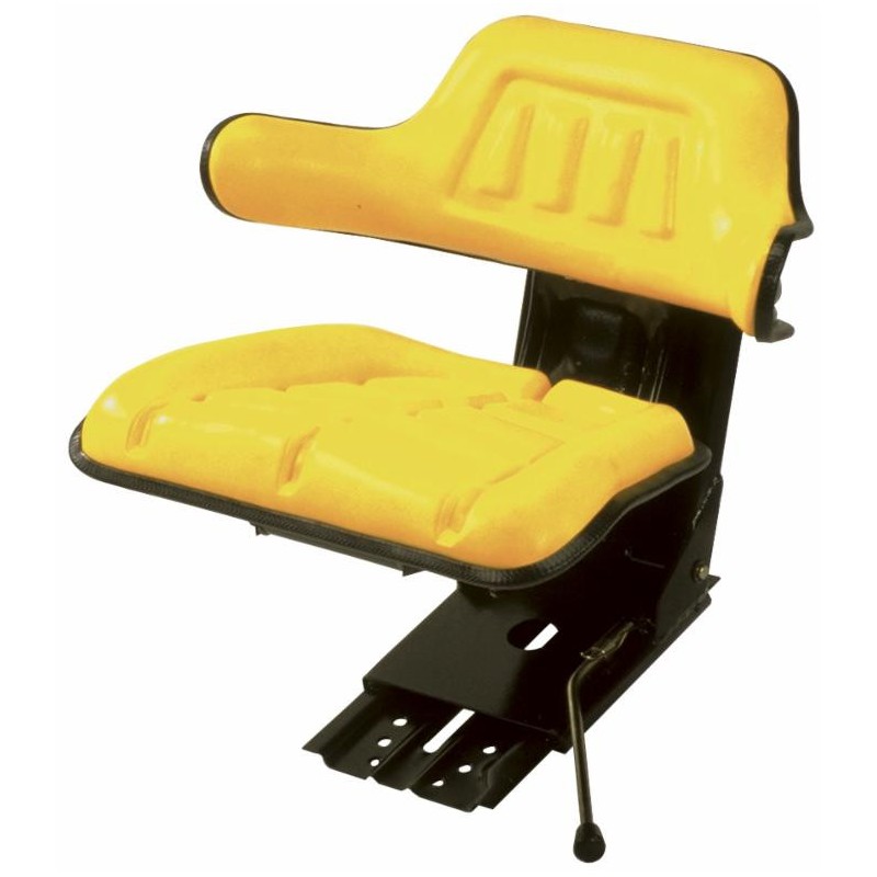 Sedile avvolgente con molleggio sky giallo
