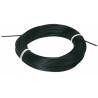 Guaina plastificata nera Ã¸ 8mm