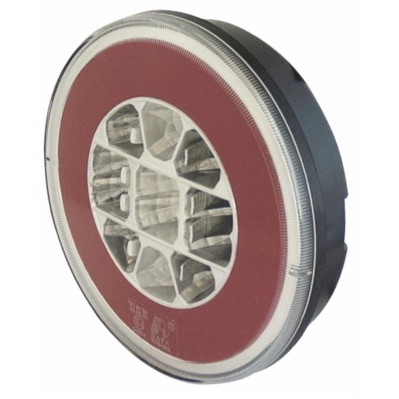 Fanale posteriore dx LED 12-24V Ã˜ 140mm