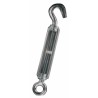 Tenditore ad occhio e gancio in acciaio con Ã˜ filetto 5/16" e l minima = 162mm