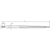Punta per caricamento frontale Ã¸ 36x1100mm