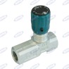 Regolatore di flusso unidirezionale da 1/2" in acciaio
