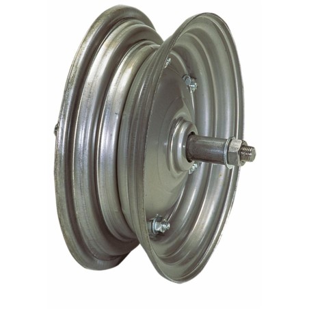 Disco ruota completo di assale passante