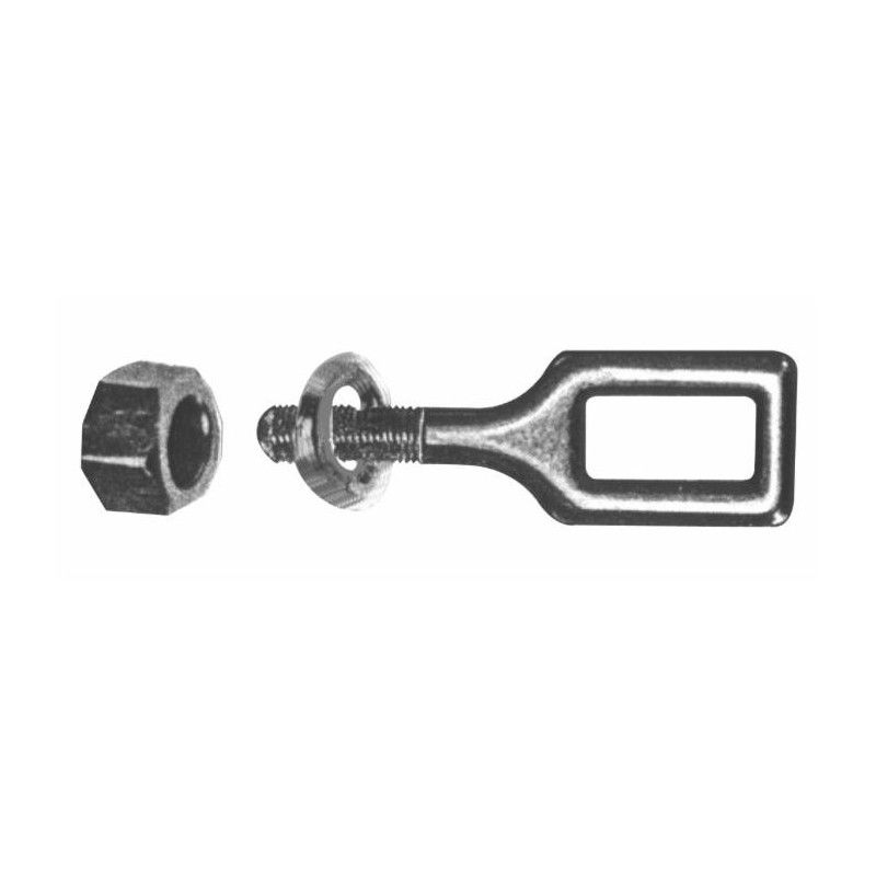 Ciarpa per ancora estirpatore filetto 20MA occhiello rettangolare 50x20mm