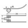 Dente pick-up adattabile Feraboli 1828060 lunghezza 200 filo 5,5
