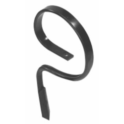 Molla flex diritta con vomere 32x10mm