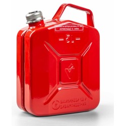 Tanica in metallo da 5 lt rossa