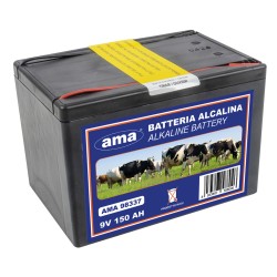 Batteria alcalina per recinti elettrici 9V 150Ah