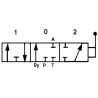 Distributore Walvoil modello SD5 a 3 leve semplice effetto e doppio effetto - 40L