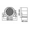 Cicalino retromarcia da 10-120V 92dB