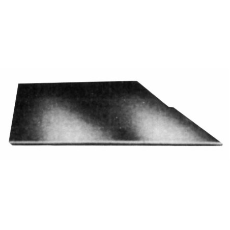 Vomere corpi a scalpello adattabile Nardi 1CS 43 non forato sx