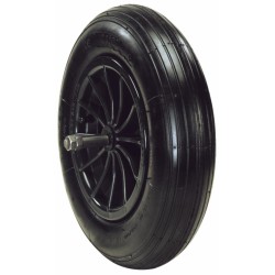 Ruota pneumatica 3,50/8" con cerchio in nylon