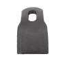 Coltello per trincia a Y altezza 80mm larghezza 45mm