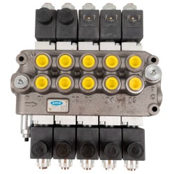Distributore elettrico 5 sezioni 3/8 BASIC