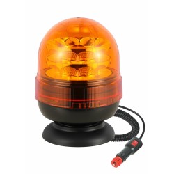 Lampeggiante a LED 12-24V base magnetica con 16 led da 3W