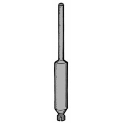 Silenziatore corto per trattore adattabile al riferimento originale Massey Ferguson 1672994M93