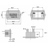 Contaore digitale LCD 10-28V 10.000h