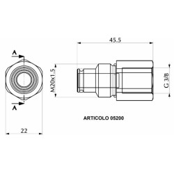 Bussola carry-over per sd5 Walvoil