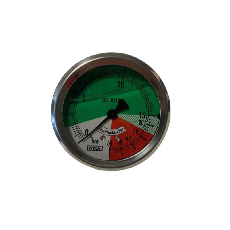 Manometro isometrico cassa inox Ã˜ 63 bar 0:15/60