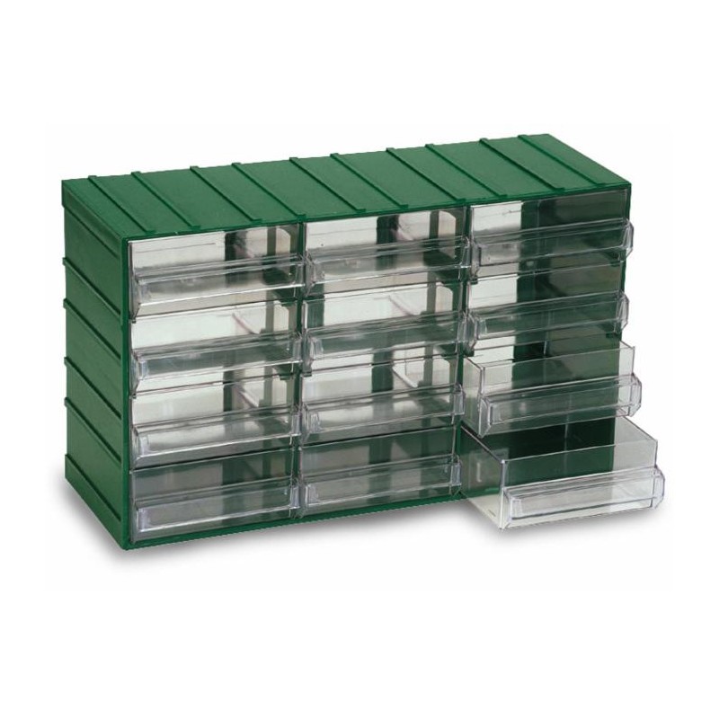Cassettiera 382x230x148 con 12 cassetti