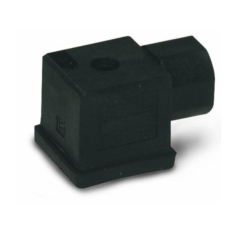Connettore per elettrovalvole con led