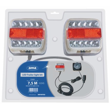 Kit magnetico con fanali e led 12,5/4 m