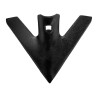 Vomerina triangolare 200x155mm per molla flex